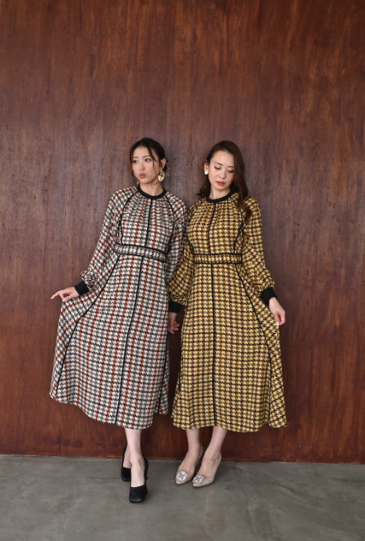 DOS DIOSAS フリルスリーブレスワンピース 大人可愛いが叶う1枚 フリル