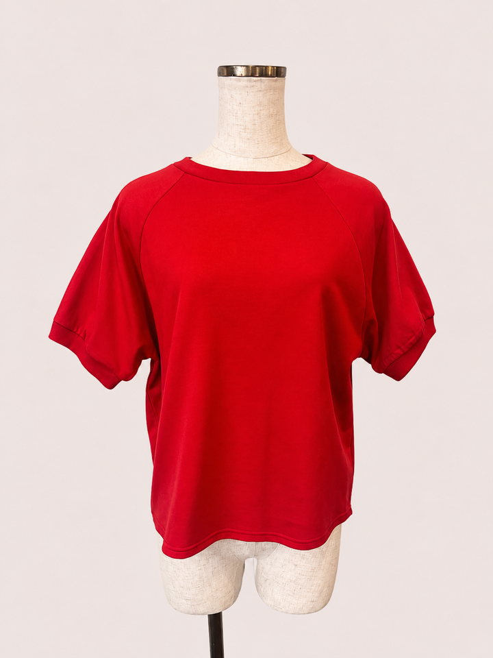 バックハートロゴTシャツ