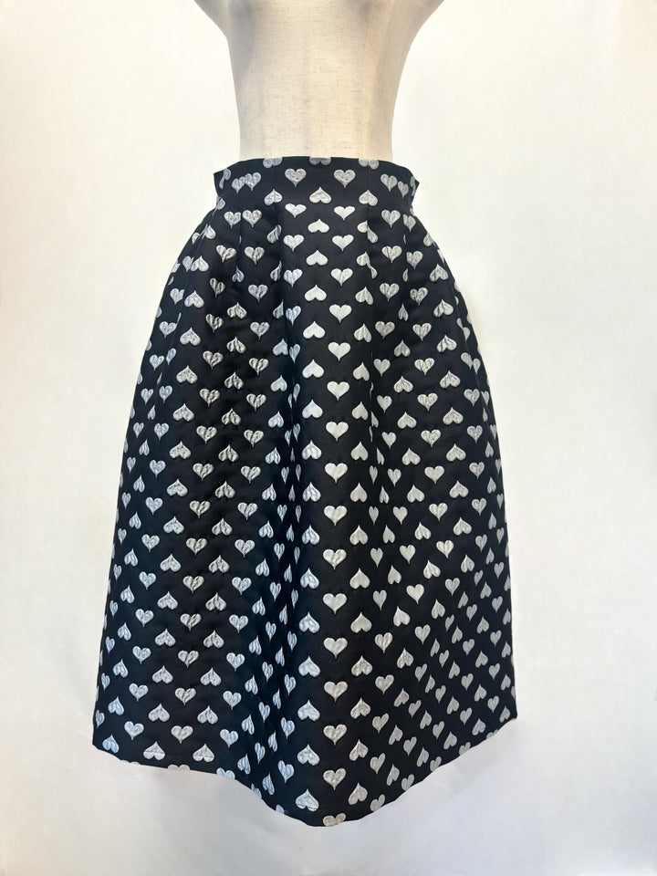 ハートジャガードスカート