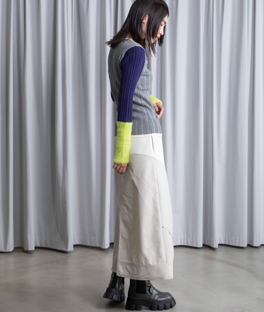 ドッキングデザインスカート