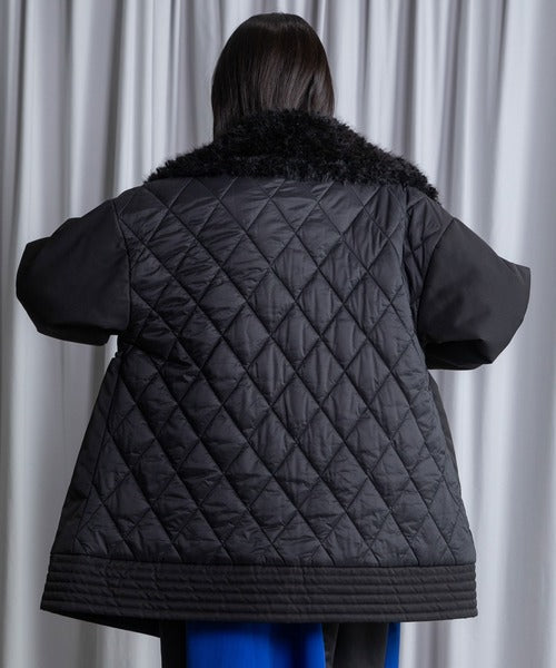 キルティングブルゾン