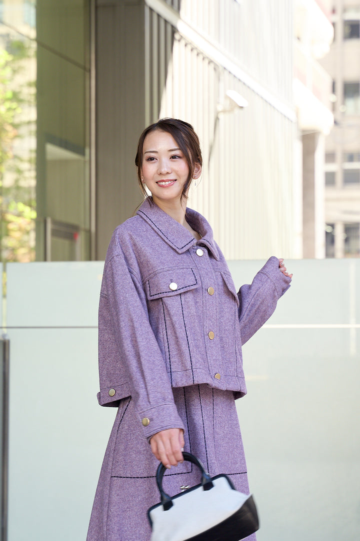 ステッチジャケット✴︎セットアップ対応