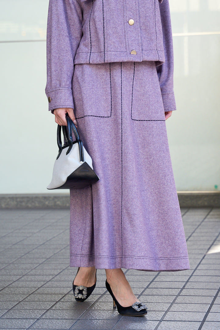 ステッチスカート✴︎セットアップ対応アイテム