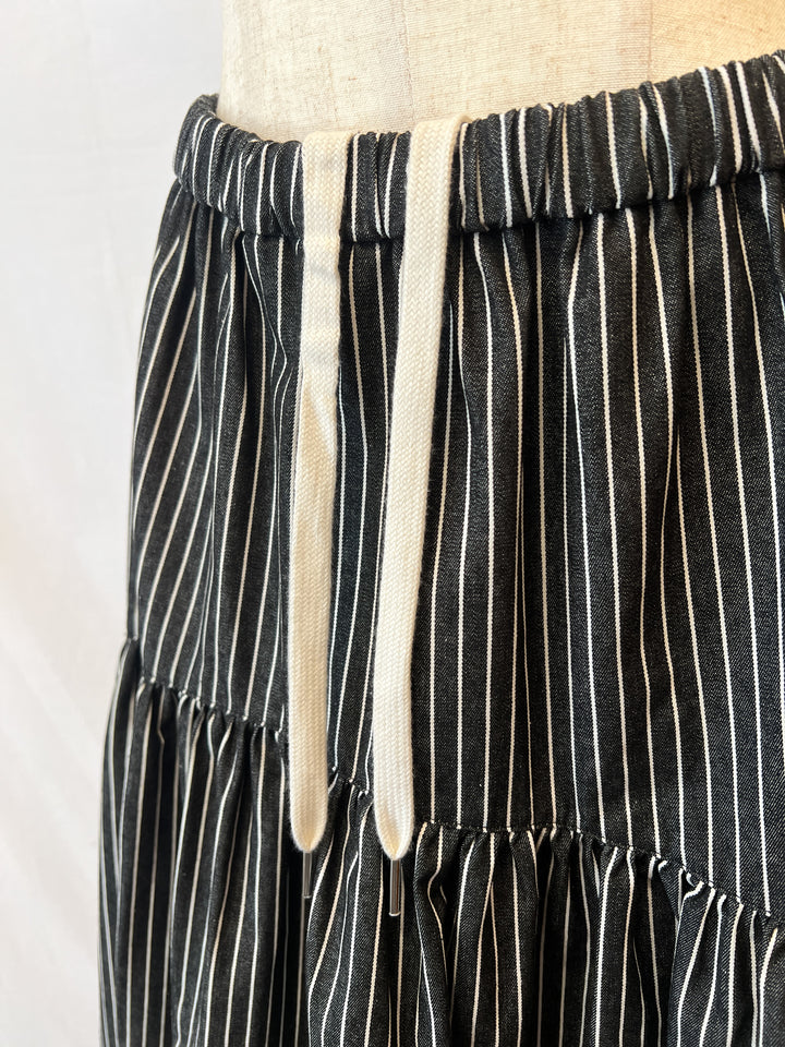 内側のサイズ調整用紐部分のアップ写真