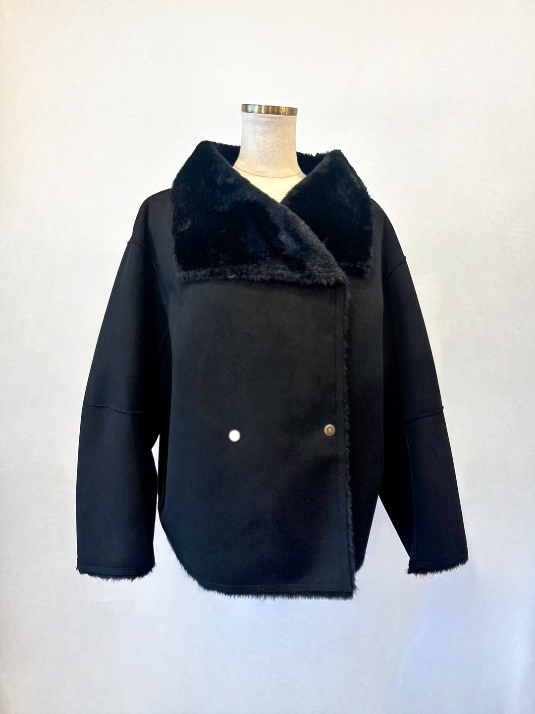 エコムートンリバーシブルミドルコート