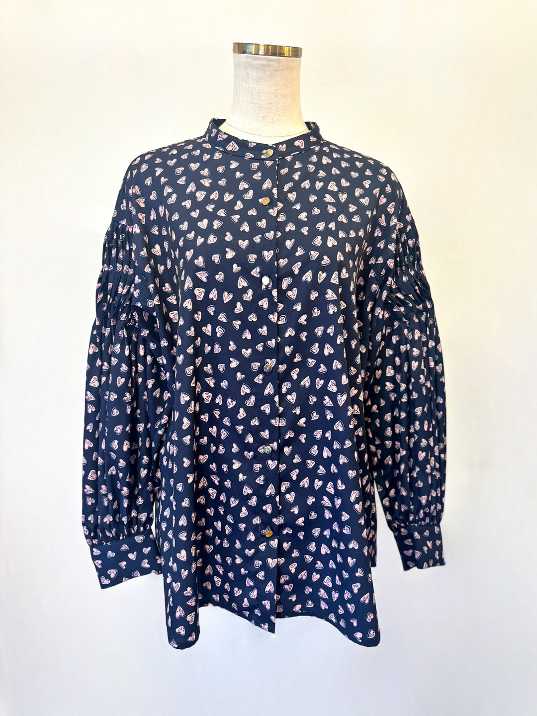 ハートブラウス