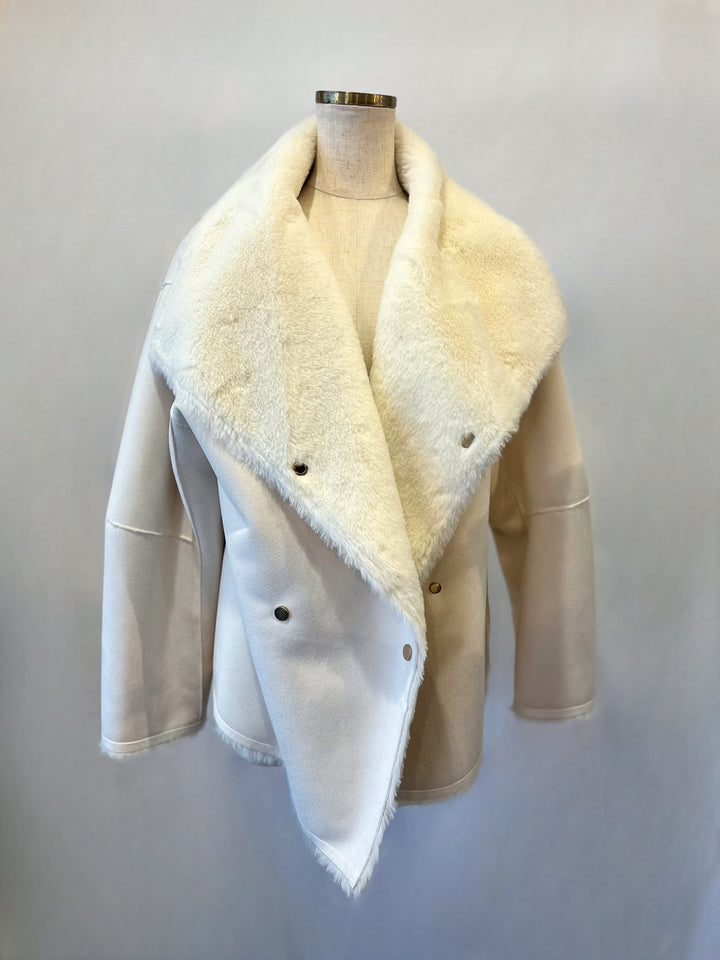 エコムートンリバーシブルミドルコート