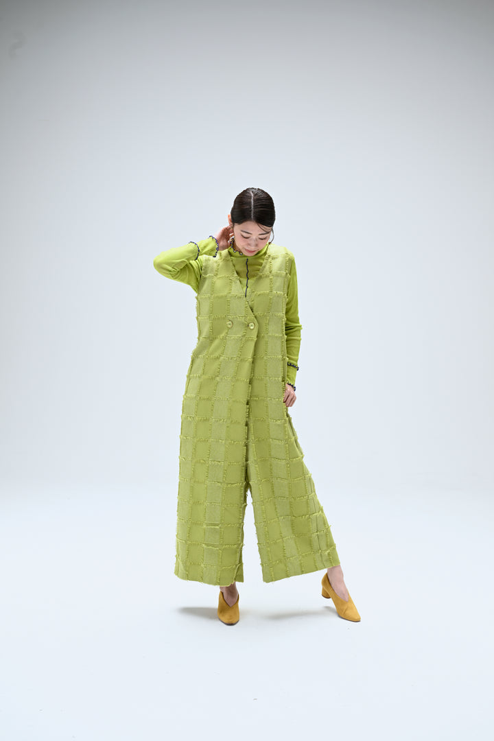 フリンジチェックワイドオールインワン