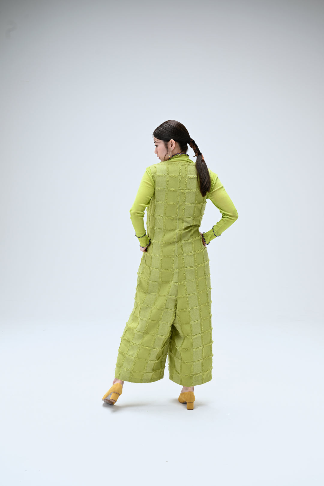 フリンジチェックワイドオールインワン