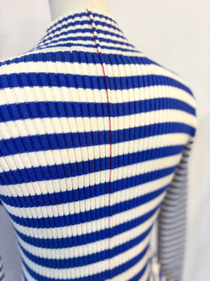 ボーダータートルニット