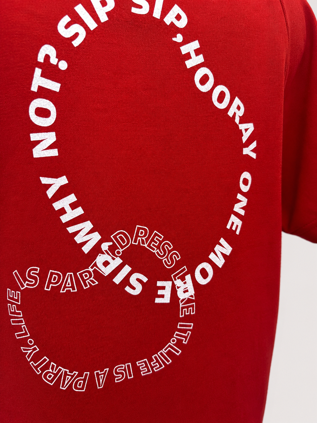 バックハートロゴTシャツ