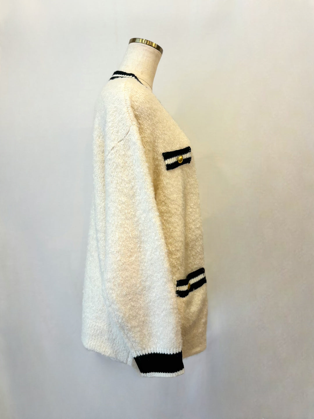 ブークレニットカーディガン