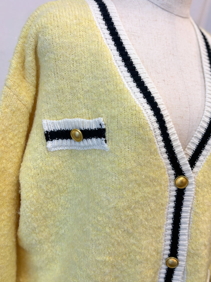 ブークレニットカーディガン