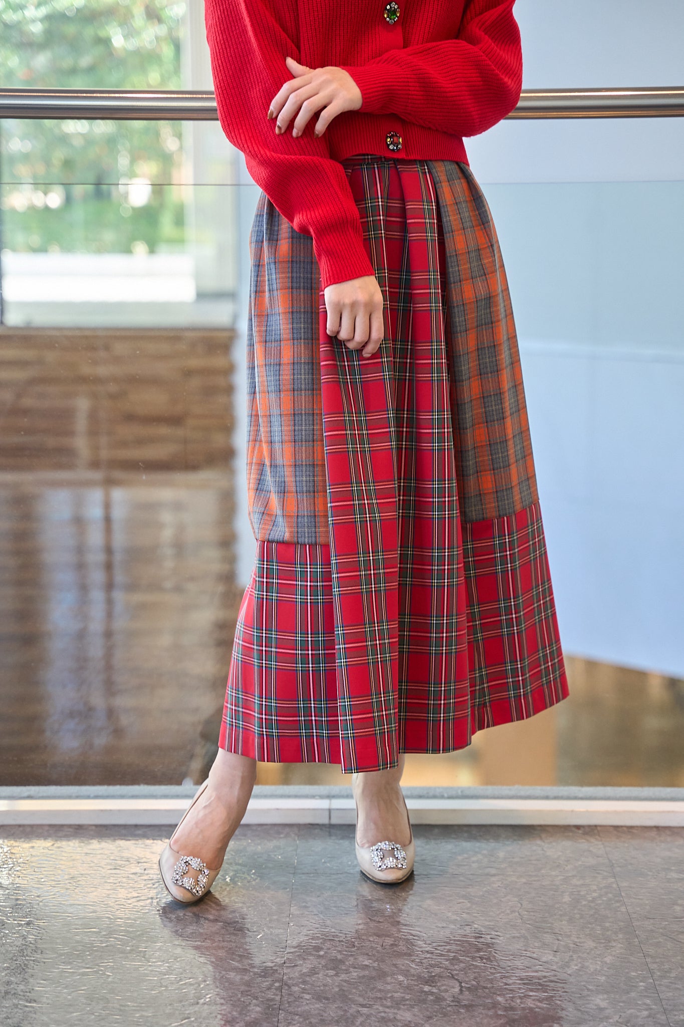 ☆Lee！DOS DIOSAS カラーブロック ロングコート 楽天市場 | デザート