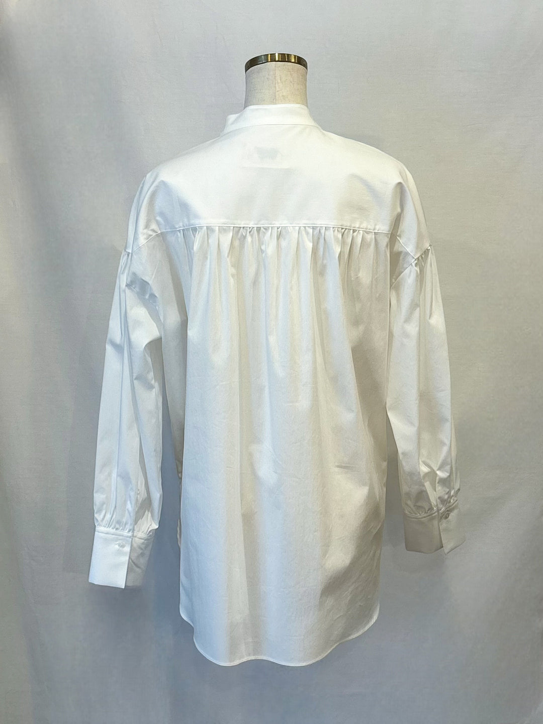 ポケットフリルデザイン大人可愛いブラウス