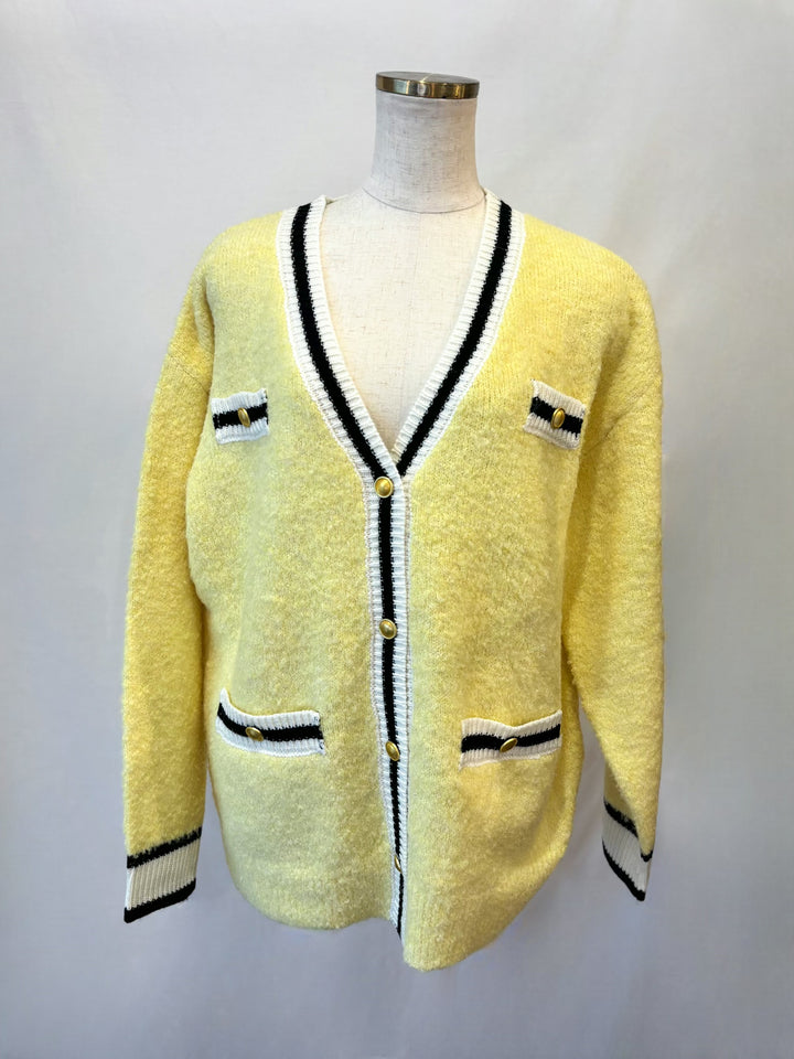 ブークレニットカーディガン