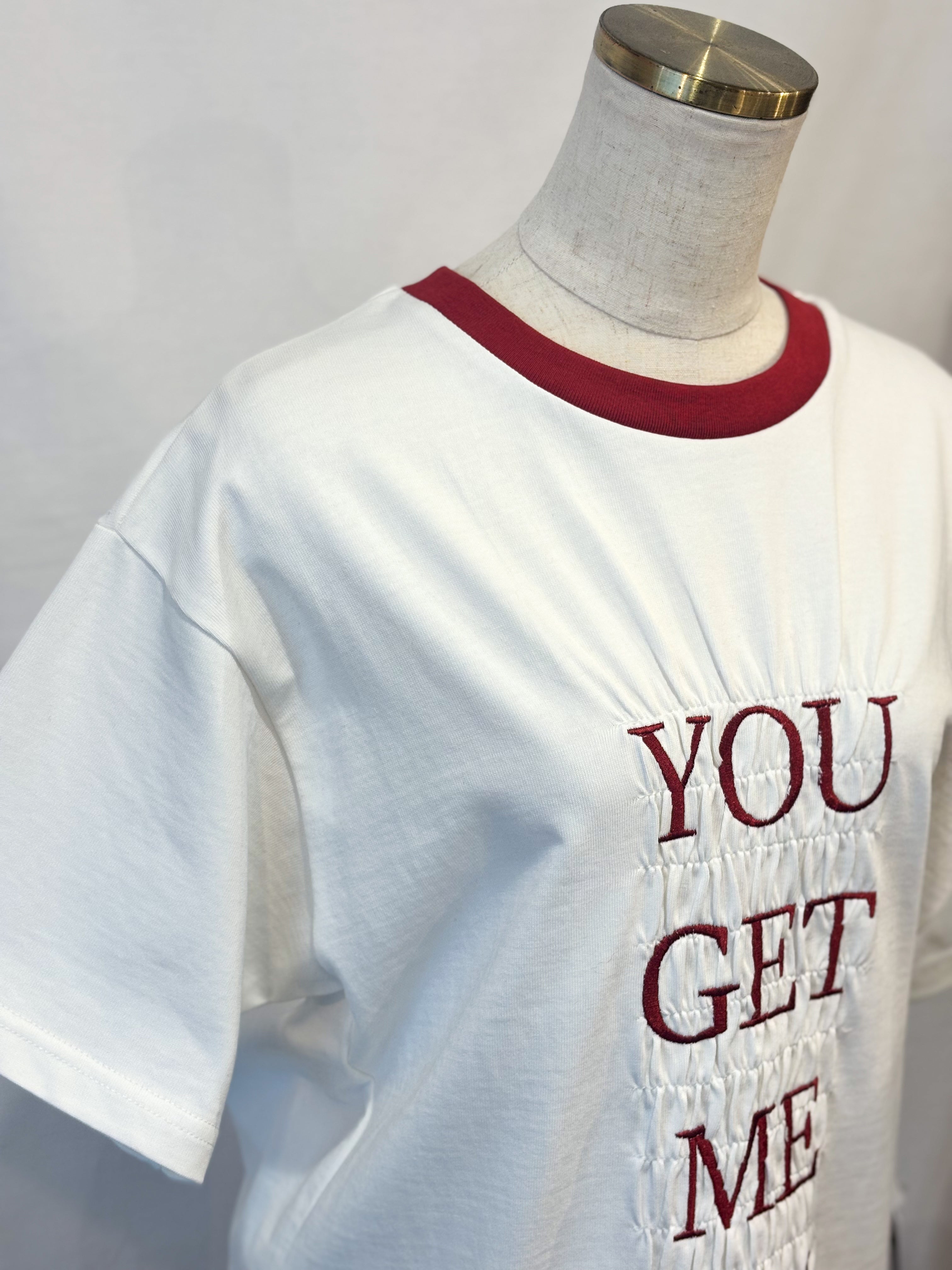 シャーリング加工リンガーTシャツ – DOS DIOSAS