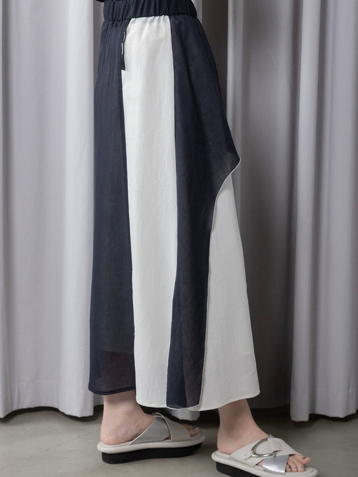コンビネーションデザインスカート
