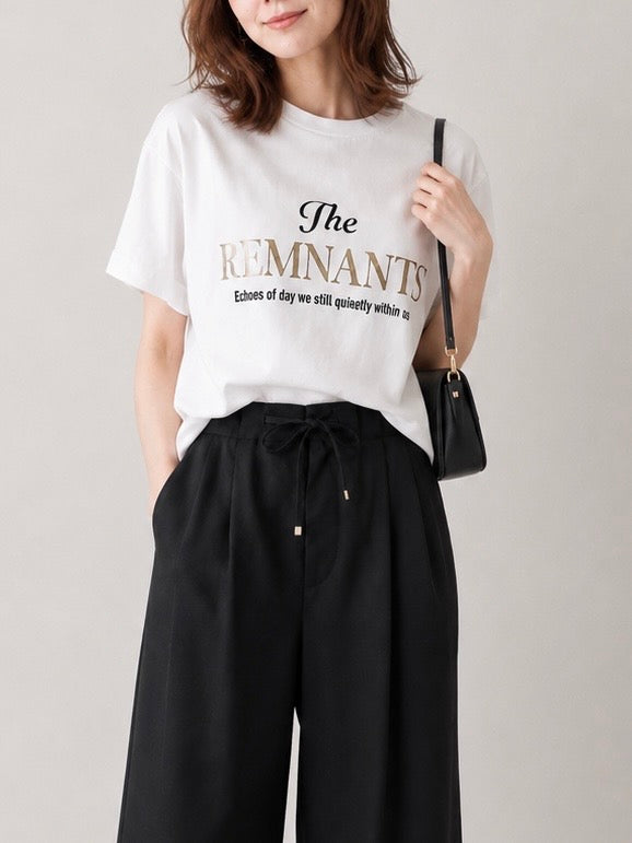 箔MIXロゴTシャツ
