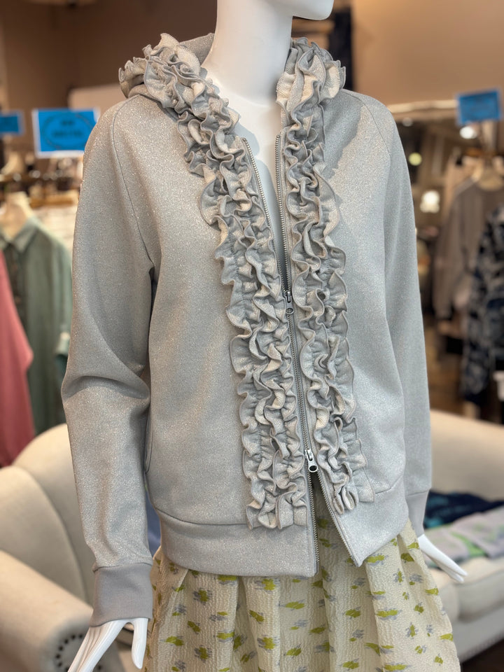 フリルパーカー