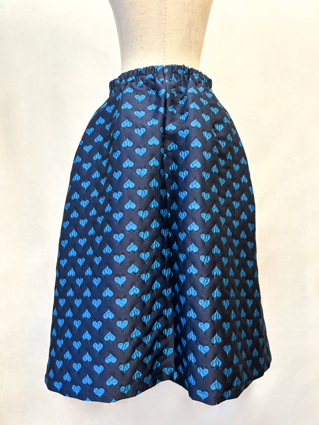 ハートジャガードスカート
