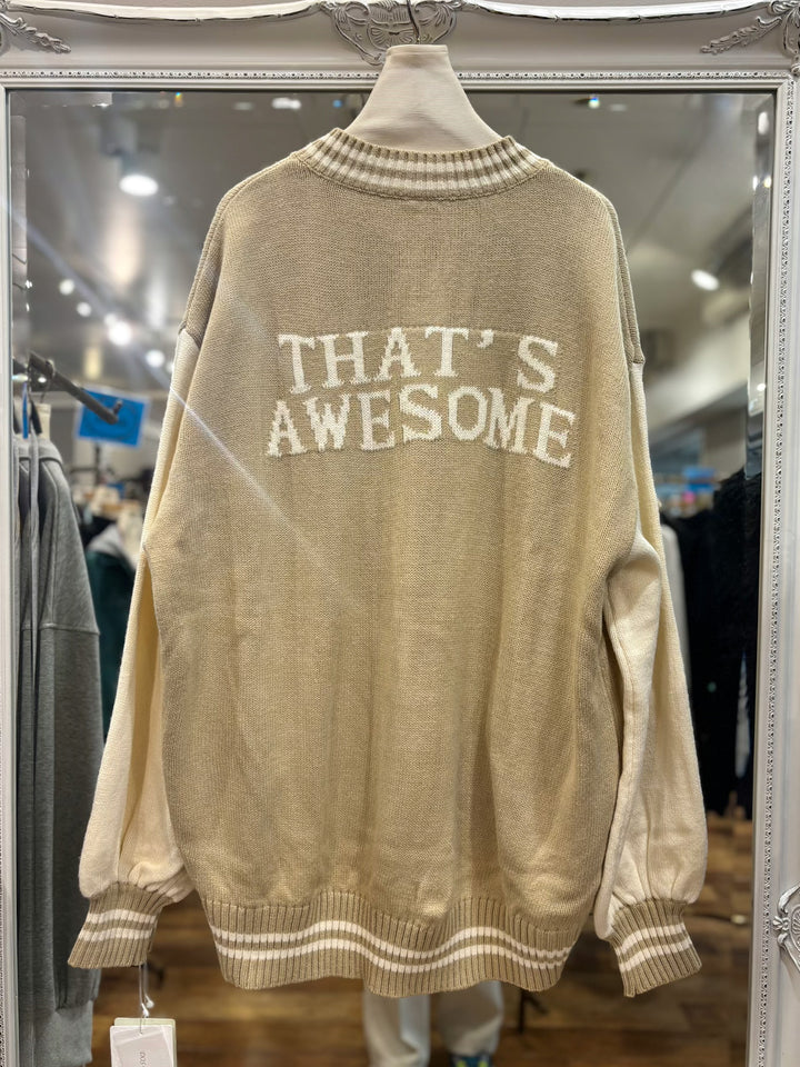 ニットスタジャン