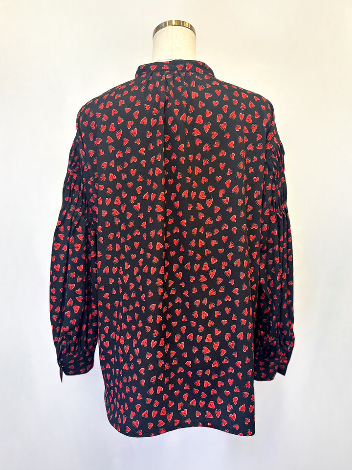 ハートブラウス