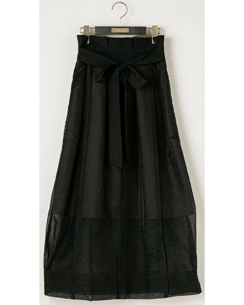 コクーンフレアシアースカート