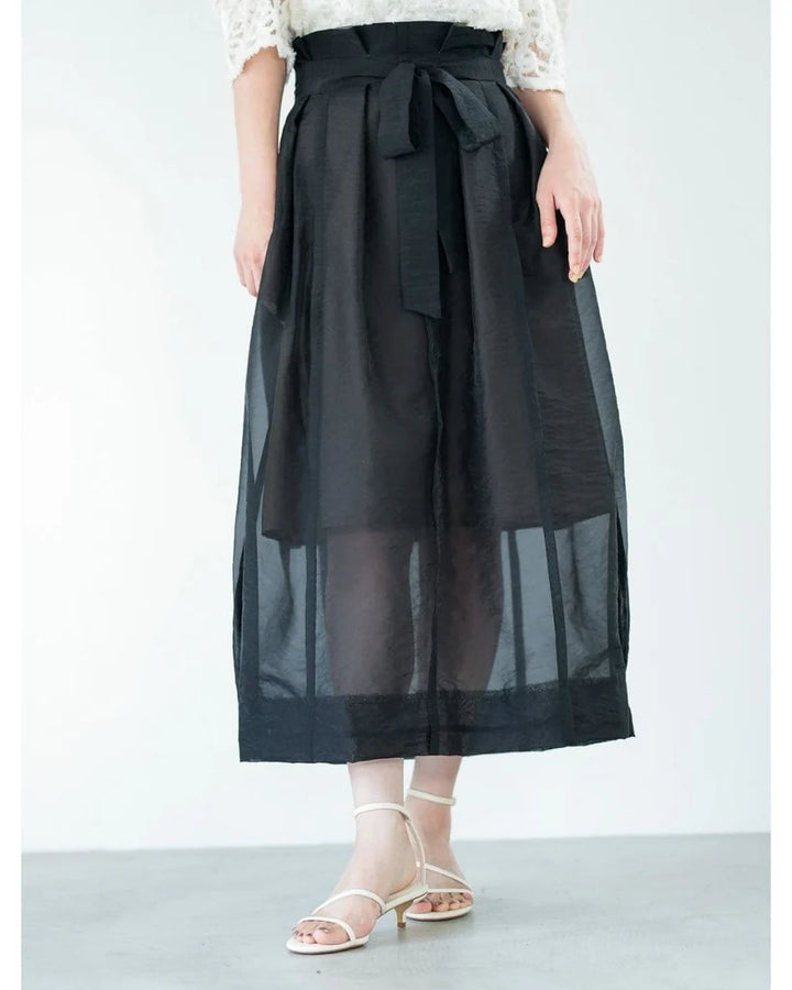 コクーンフレアシアースカート