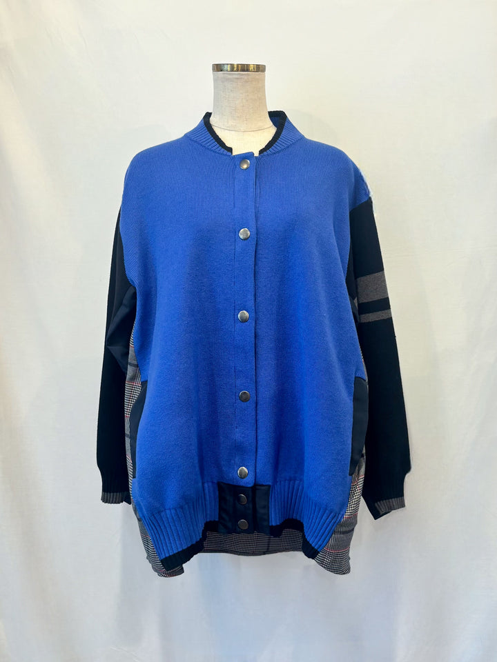 ニットブルゾン