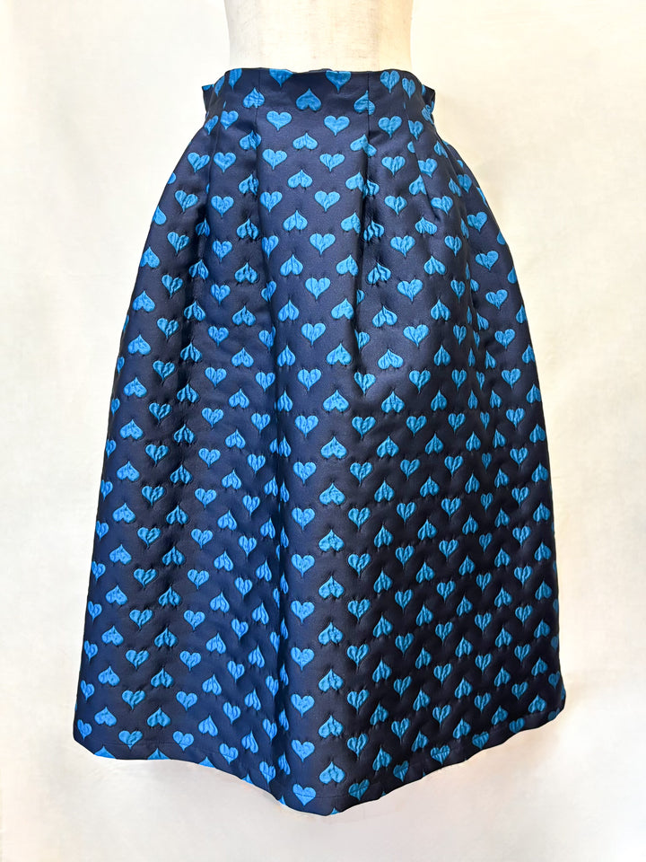 ハートジャガードスカート
