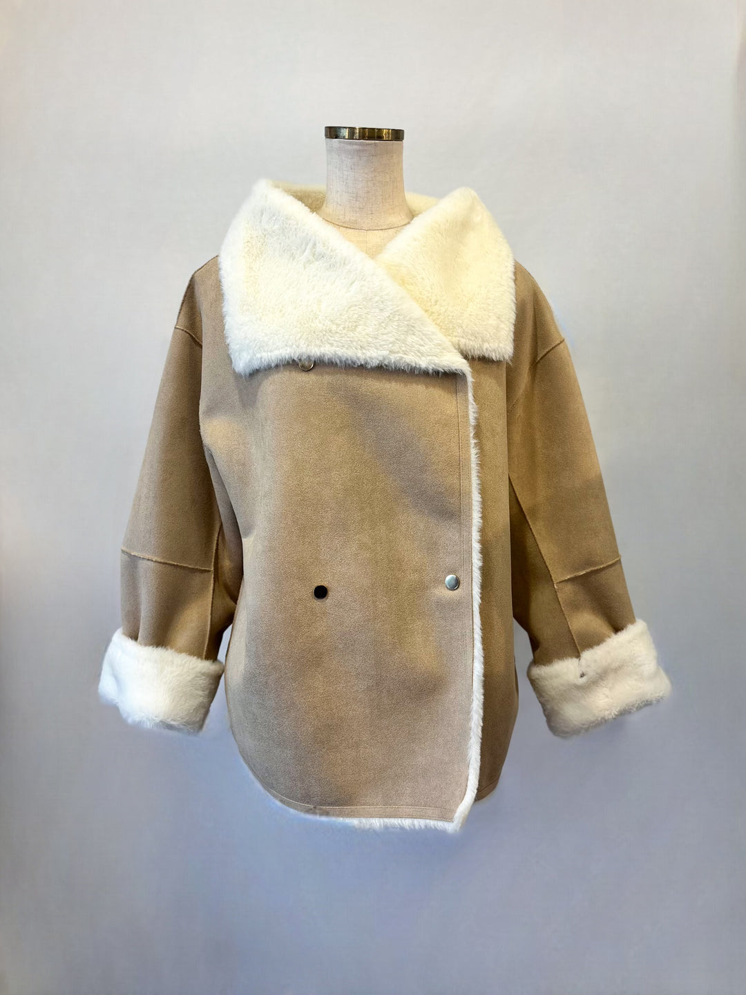 エコムートンリバーシブルミドルコート