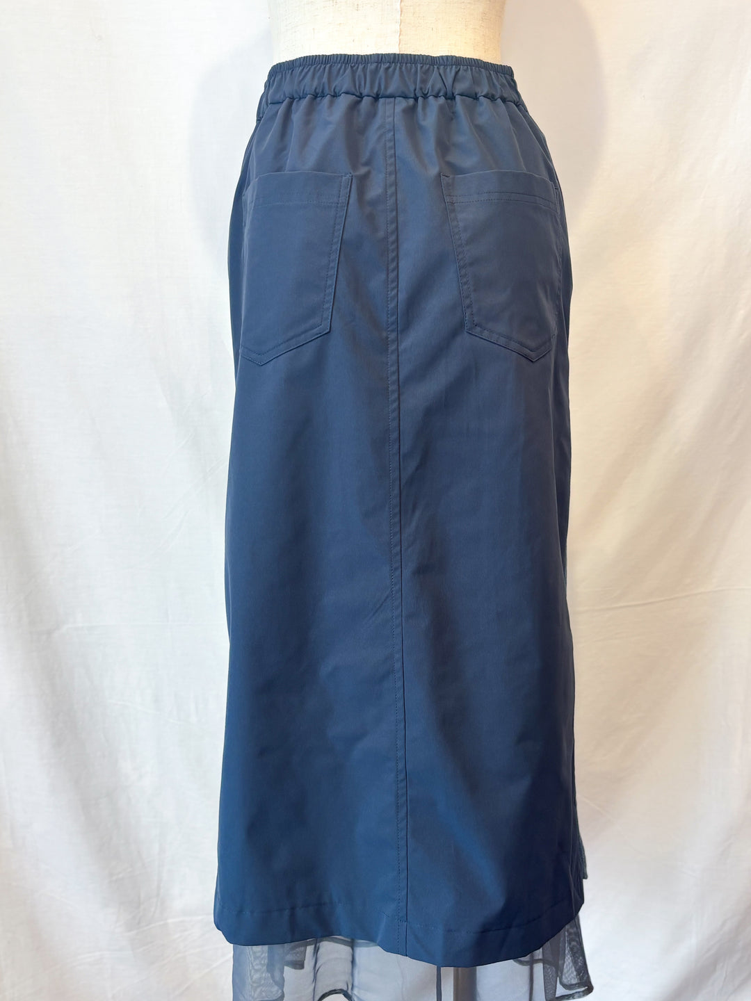 シアーヘムコーデュロイスカート