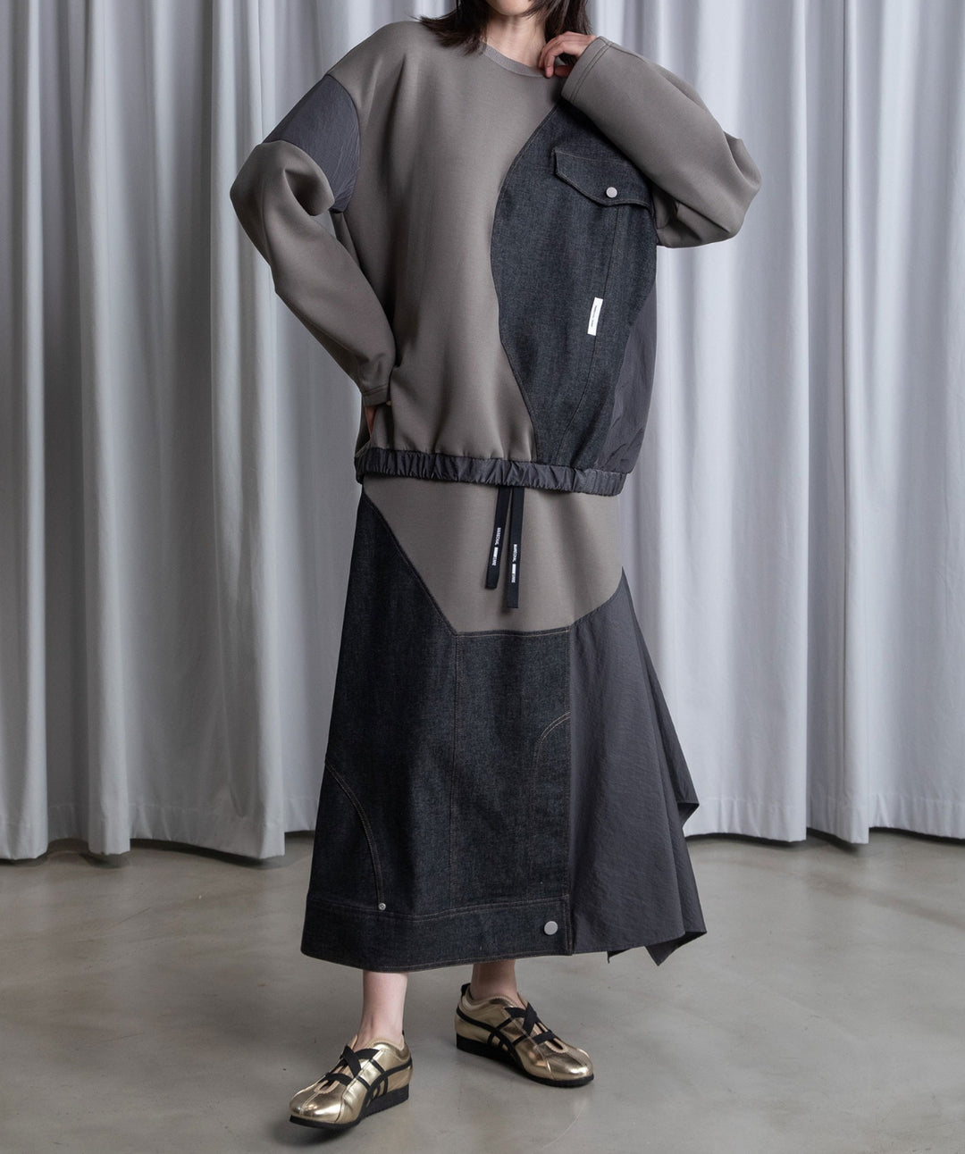 ドッキングデザインスカート