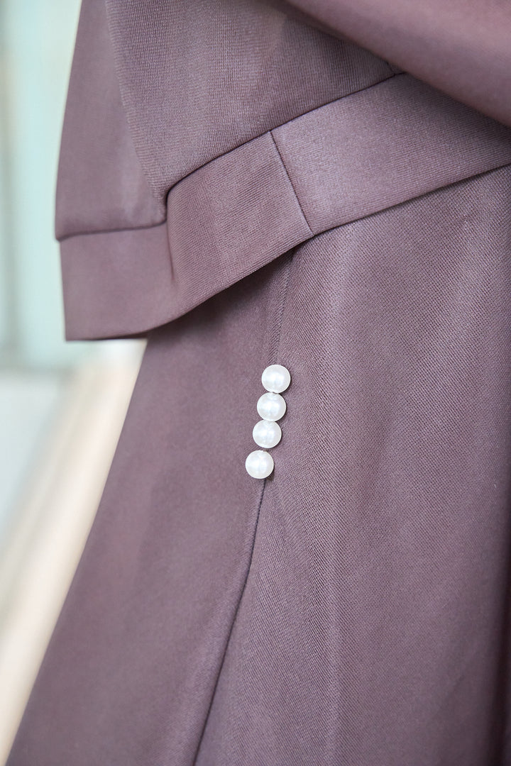 パール付きシアースカート