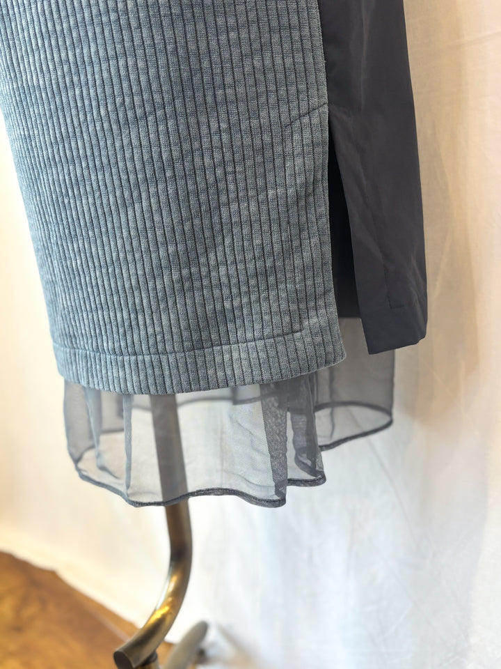 シアーヘムコーデュロイスカート