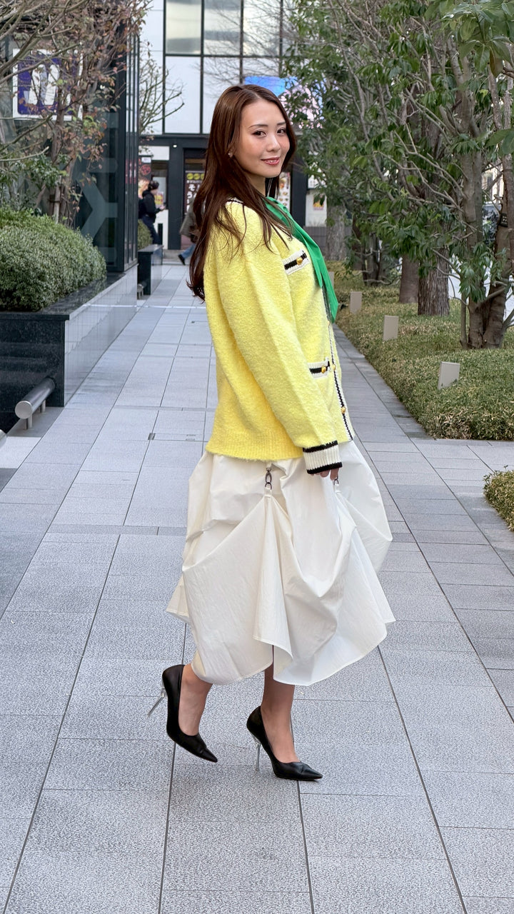 ブークレニットカーディガン