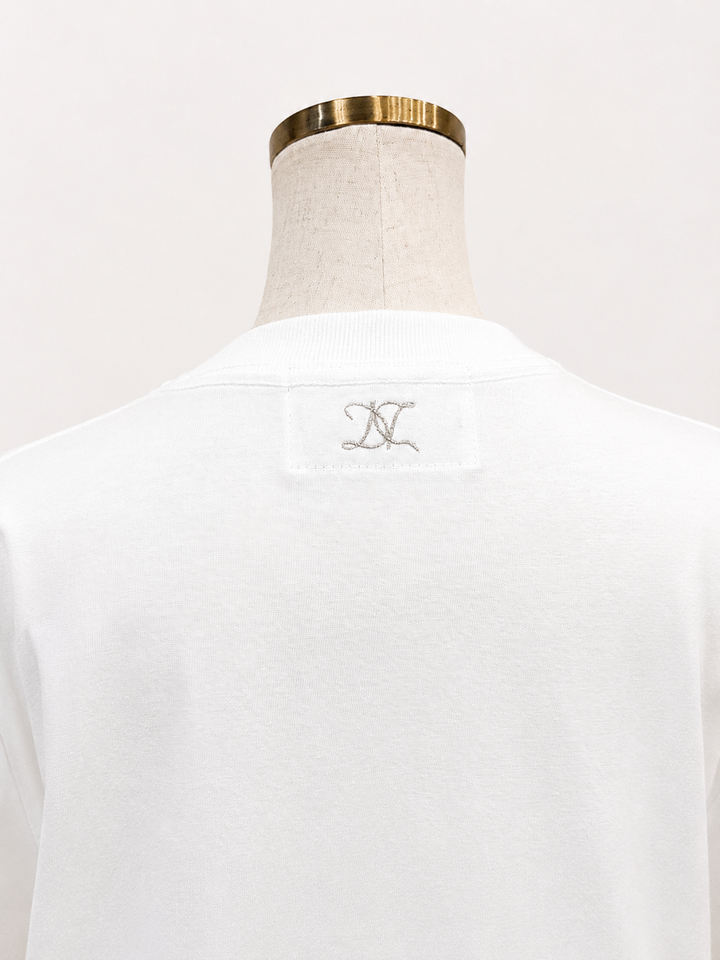 メニーハート箔プリントTシャツ