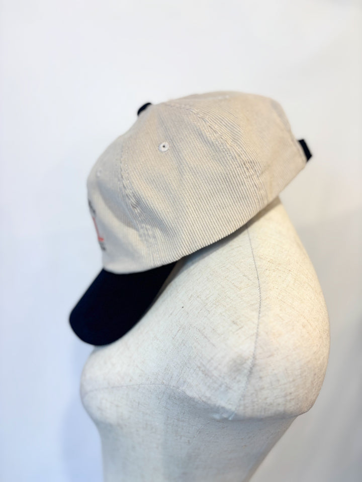 コーデュロイロゴキャップ