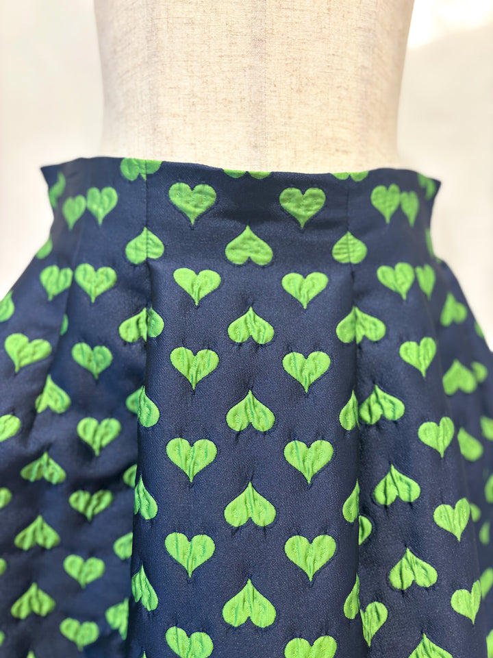 ハートジャガードスカート