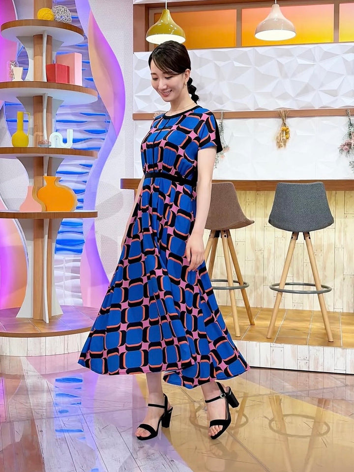 アートジオメトリックワンピース