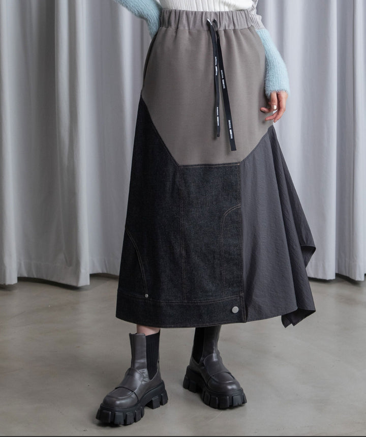 ドッキングデザインスカート