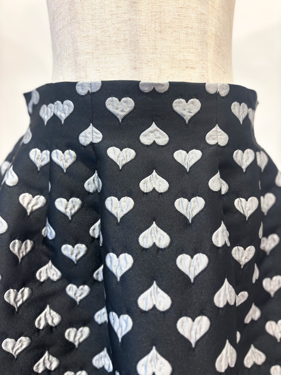 ハートジャガードスカート