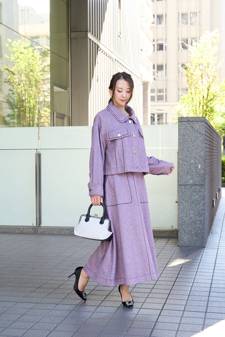 ステッチジャケット✴︎セットアップ対応