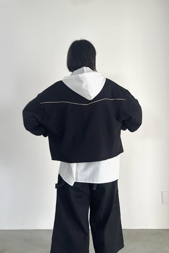 ミニ裏毛ウエスタンシャツ