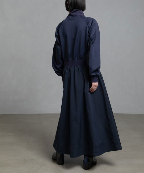 羽織としても使える◎ジップワンピース