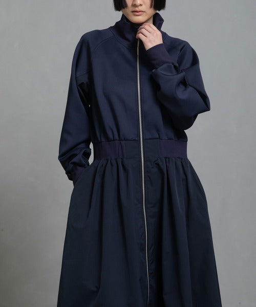 羽織としても使える◎ジップワンピース