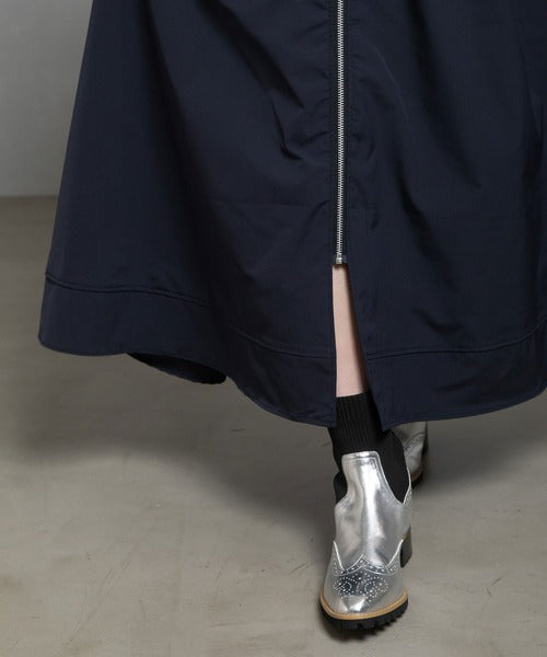 羽織としても使える◎ジップワンピース