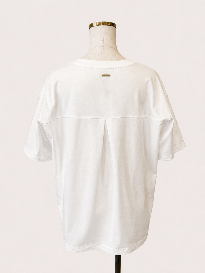 フラワープリントTシャツ