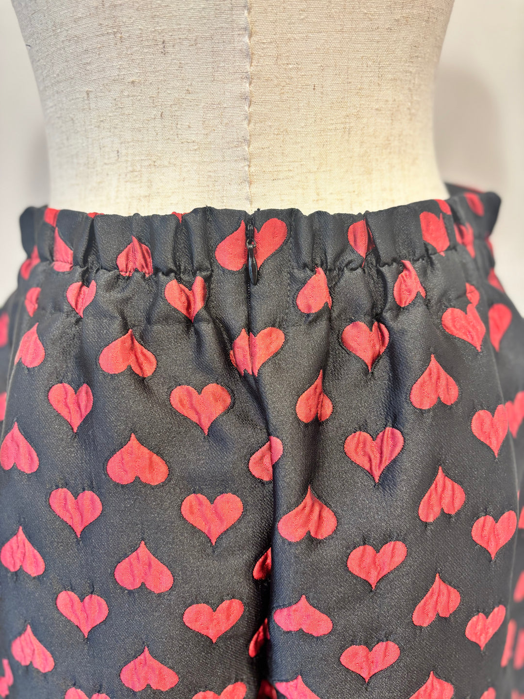 ハートジャガードスカート